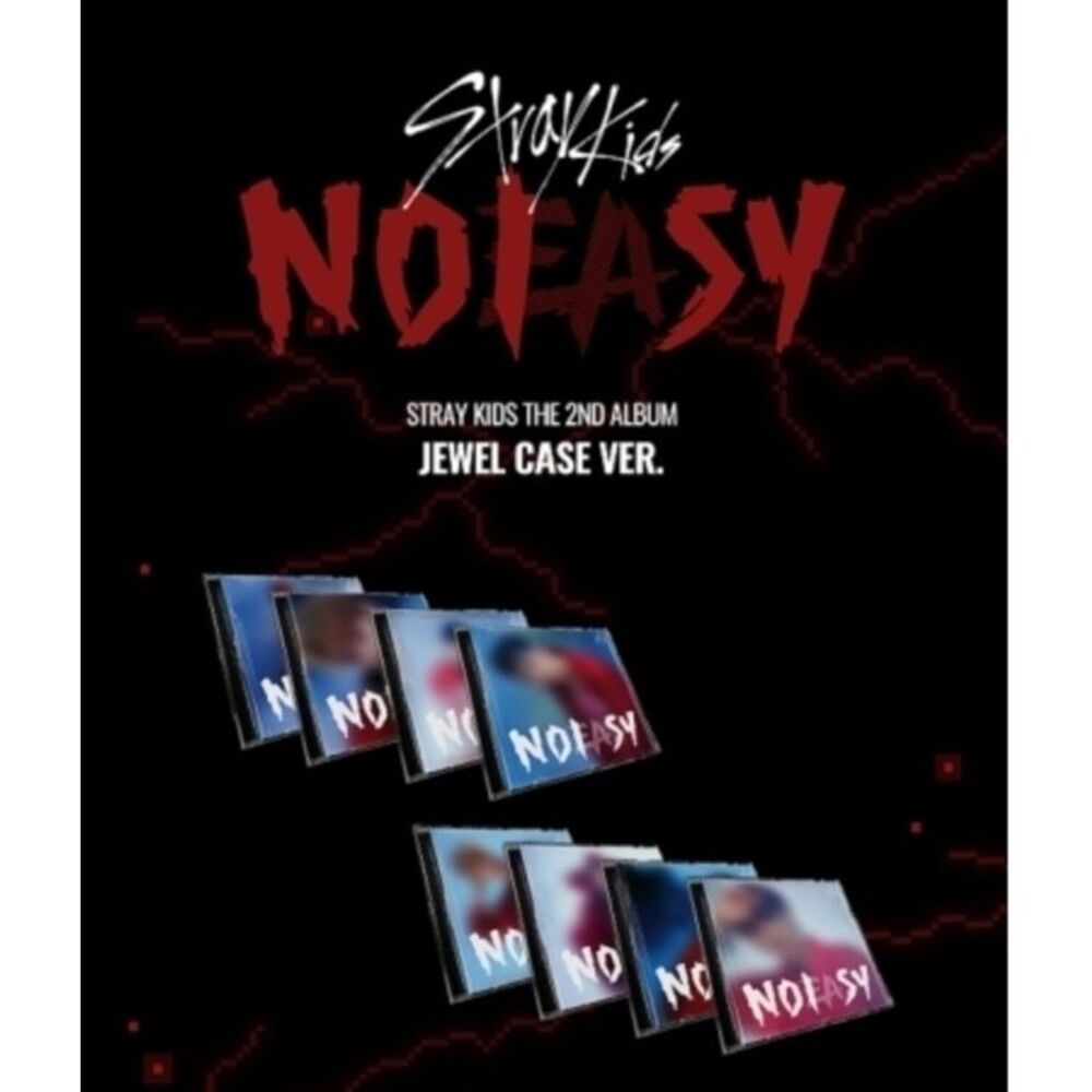 Stray Kids - Noeasy (Jewel Case Version) (incl. Sticker + Photocard)  COMPACT